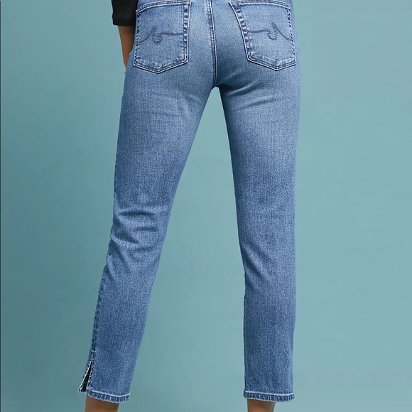 AG Adriano Goldschmied The Stevie High-Rise Skinny Ankle Jeans - Picture 2 of 14